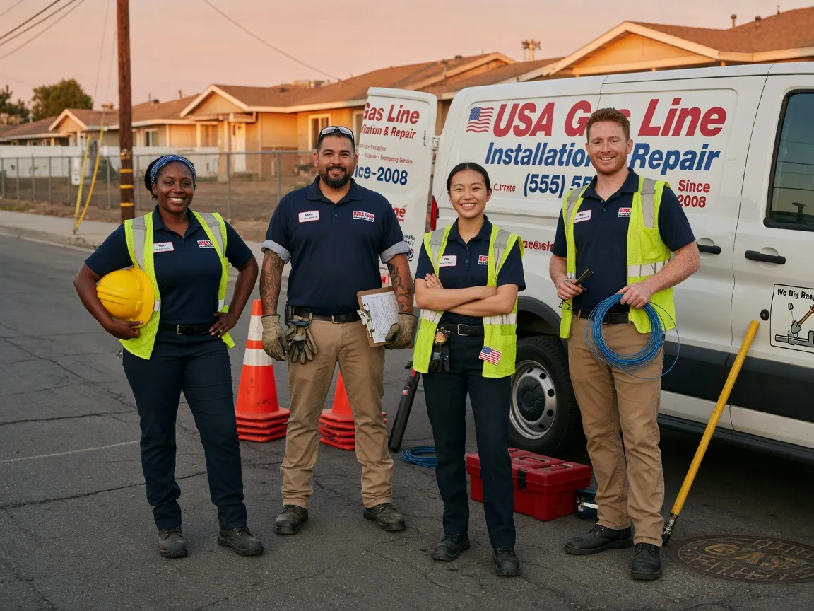 Gas Line Installation company in Jean, NV